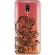 Прозрачный чехол Uprint Xiaomi Redmi 8A Chinese Dragon