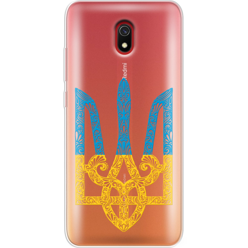 Прозрачный чехол Uprint Xiaomi Redmi 8A Gold Trident