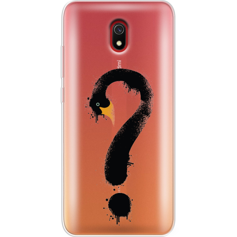 Прозрачный чехол Uprint Xiaomi Redmi 8A Swan question