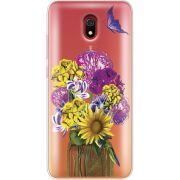 Прозрачный чехол Uprint Xiaomi Redmi 8A My Bouquet