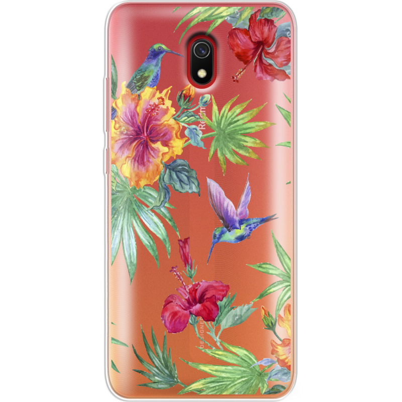 Прозрачный чехол Uprint Xiaomi Redmi 8A Tropical