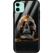 Защитный чехол BoxFace Glossy Panel Apple iPhone 11 Gold Skull