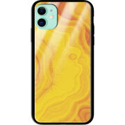 Защитный чехол BoxFace Glossy Panel Apple iPhone 11 Yellow Marble