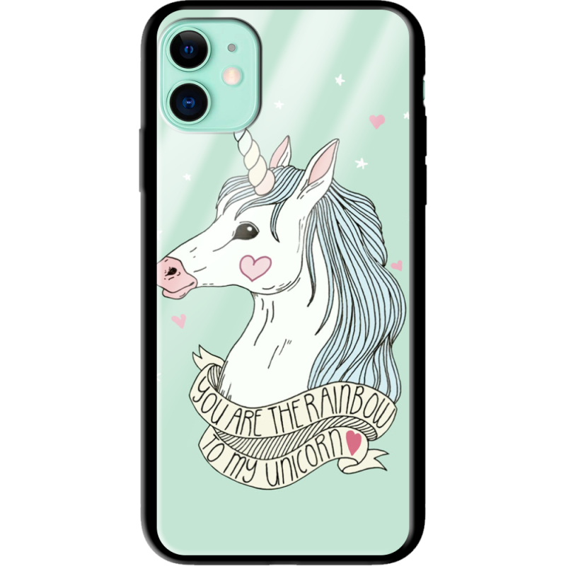 Защитный чехол BoxFace Glossy Panel Apple iPhone 11 My Unicorn