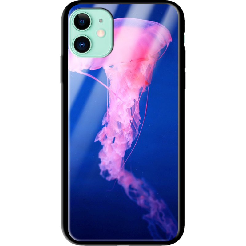 Защитный чехол BoxFace Glossy Panel Apple iPhone 11 Jellyfish
