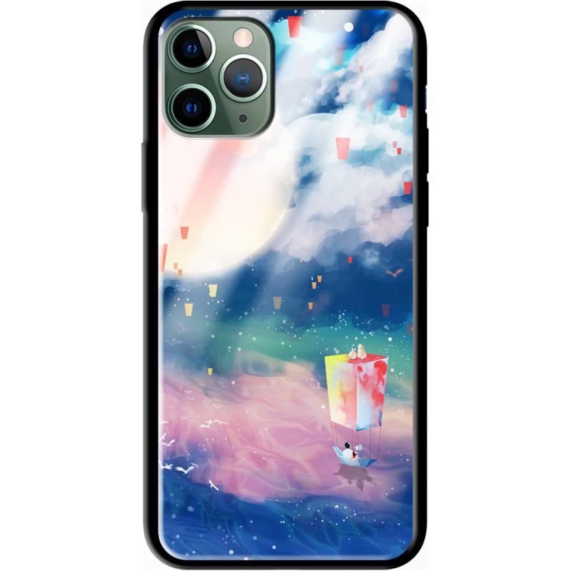 Защитный чехол BoxFace Glossy Panel Apple iPhone 11 Pro Dreamy Clouds