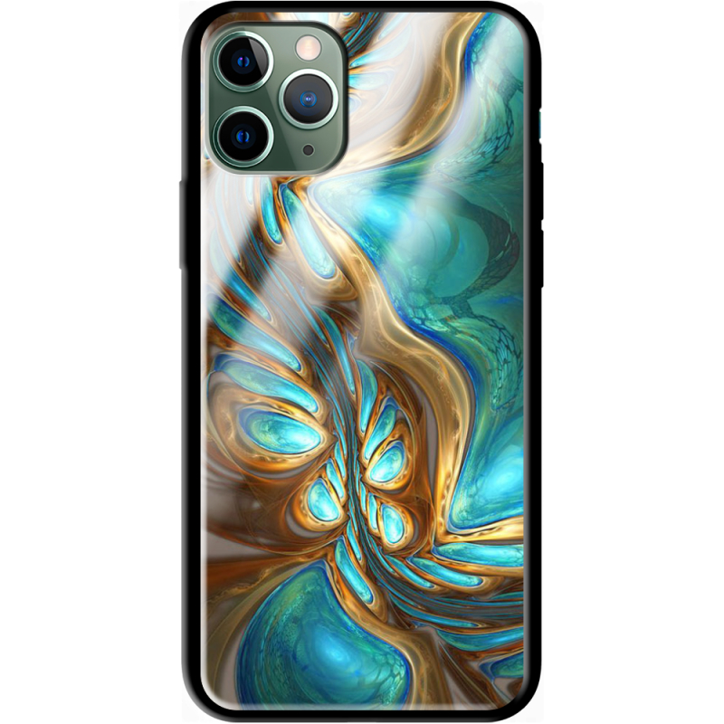 Защитный чехол BoxFace Glossy Panel Apple iPhone 11 Pro Blue Abstraction