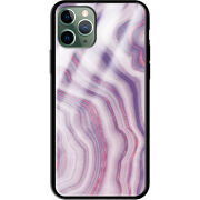 Защитный чехол BoxFace Glossy Panel Apple iPhone 11 Pro Purple Marble