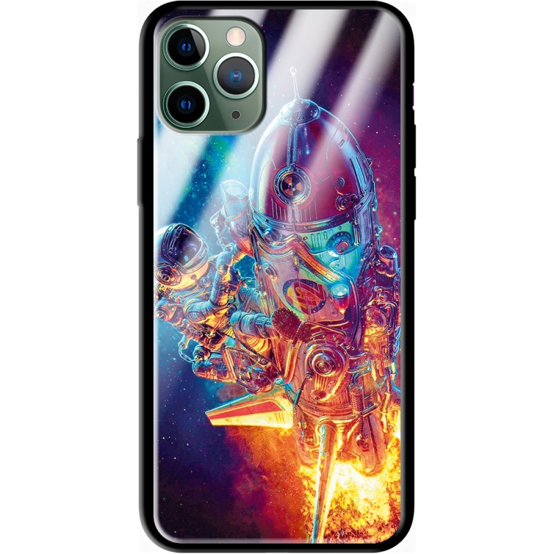 Защитный чехол BoxFace Glossy Panel Apple iPhone 11 Pro Astronaut in Space