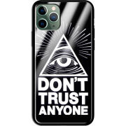 Защитный чехол BoxFace Glossy Panel Apple iPhone 11 Pro Dont Trust Anyone