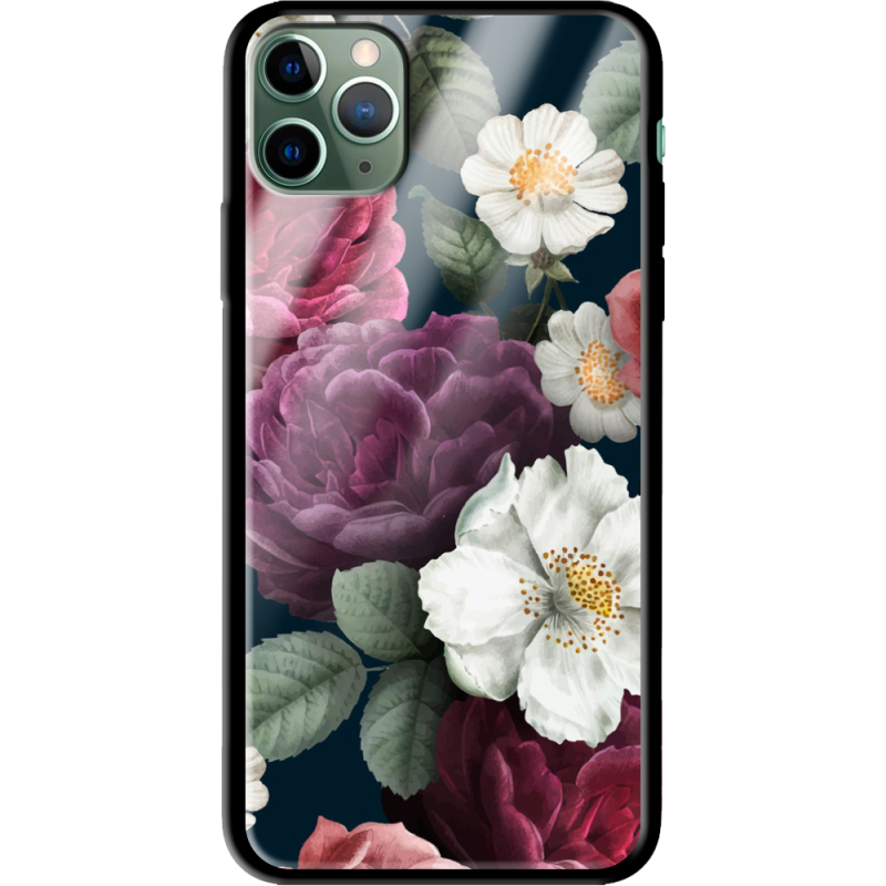 Защитный чехол BoxFace Glossy Panel Apple iPhone 11 Pro Max Peonies