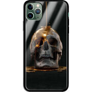 Защитный чехол BoxFace Glossy Panel Apple iPhone 11 Pro Max Gold Skull