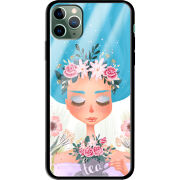 Защитный чехол BoxFace Glossy Panel Apple iPhone 11 Pro Max Tea Girl