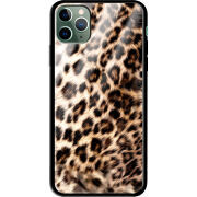 Защитный чехол BoxFace Glossy Panel Apple iPhone 11 Pro Max Leopard Fur