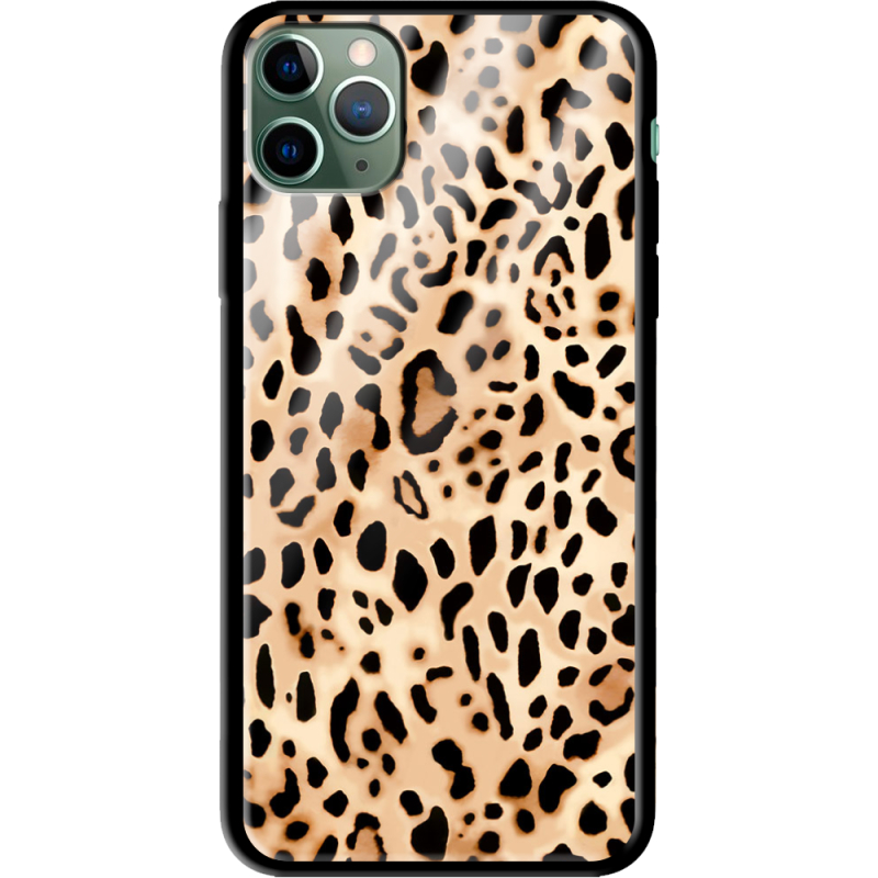 Защитный чехол BoxFace Glossy Panel Apple iPhone 11 Pro Max Leopard Print