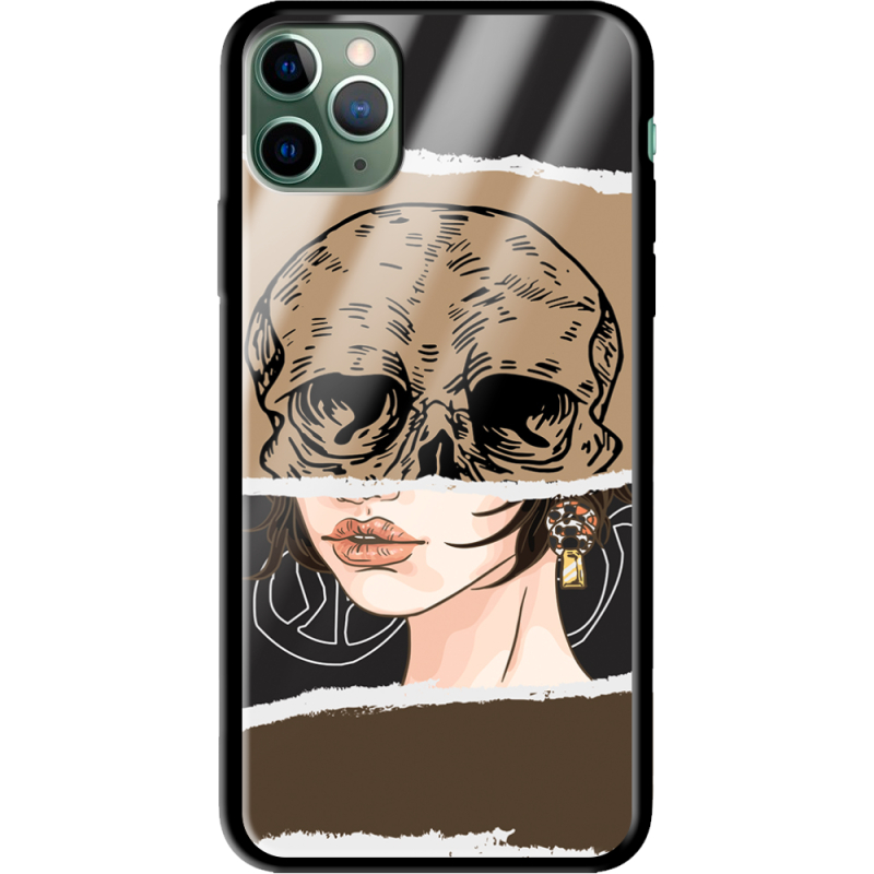 Защитный чехол BoxFace Glossy Panel Apple iPhone 11 Pro Max Skull-Girl