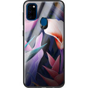 Защитный чехол BoxFace Glossy Panel Samsung Galaxy M30s Calla Flower