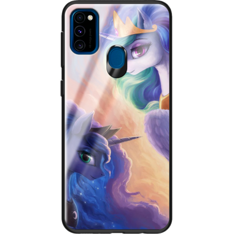 Защитный чехол BoxFace Glossy Panel Samsung Galaxy M30s My Little Pony Rarity  Princess Luna