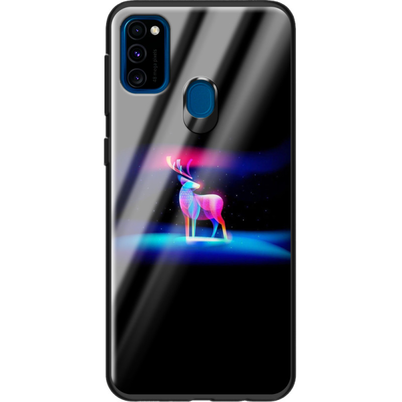 Защитный чехол BoxFace Glossy Panel Samsung Galaxy M30s Fantasy Deer