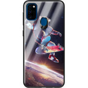 Защитный чехол BoxFace Glossy Panel Samsung Galaxy M30s 