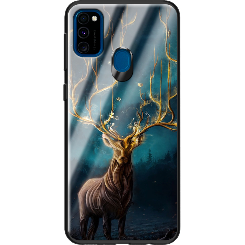 Защитный чехол BoxFace Glossy Panel Samsung Galaxy M30s Fairy Deer