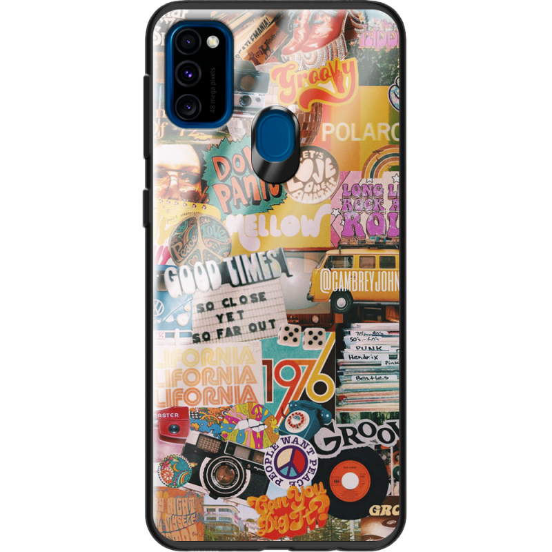 Защитный чехол BoxFace Glossy Panel Samsung Galaxy M30s 