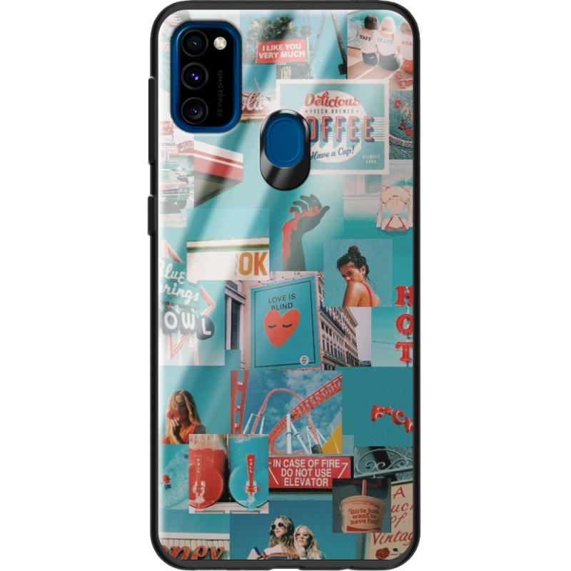 Защитный чехол BoxFace Glossy Panel Samsung Galaxy M30s 