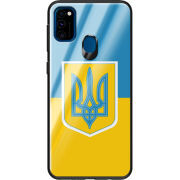 Защитный чехол BoxFace Glossy Panel Samsung Galaxy M30s Герб України