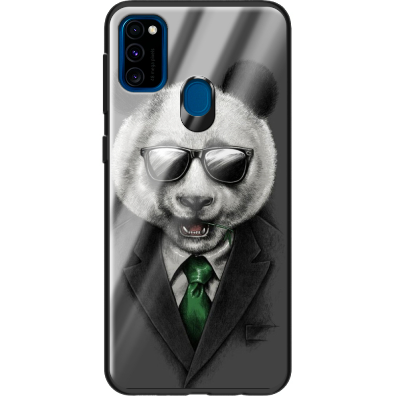 Защитный чехол BoxFace Glossy Panel Samsung Galaxy M30s Cool Panda