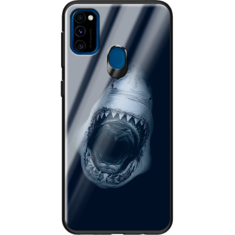 Защитный чехол BoxFace Glossy Panel Samsung Galaxy M30s Shark