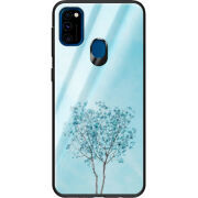 Защитный чехол BoxFace Glossy Panel Samsung Galaxy M30s Blue Tree