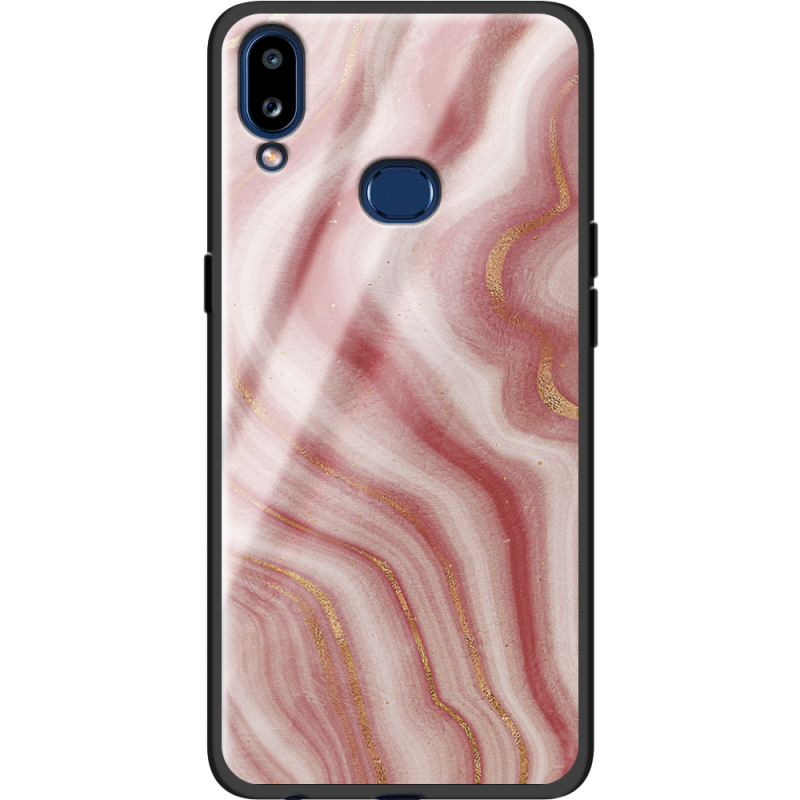 Защитный чехол BoxFace Glossy Panel Samsung Galaxy A10s Print Marble