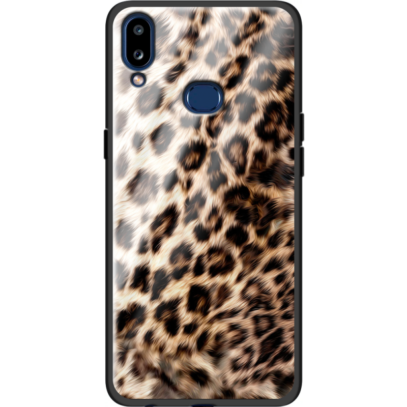 Защитный чехол BoxFace Glossy Panel Samsung Galaxy A10s Leopard Fur