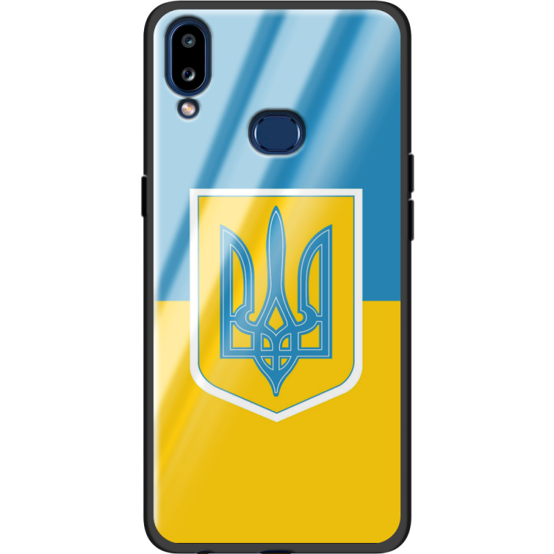 Защитный чехол BoxFace Glossy Panel Samsung Galaxy A10s Герб України
