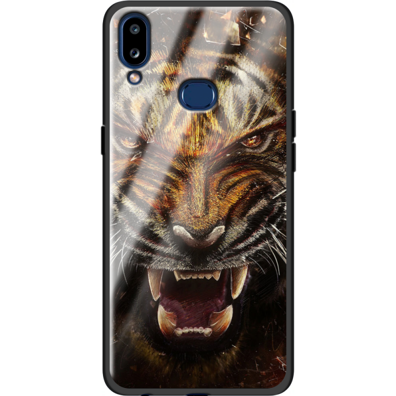 Защитный чехол BoxFace Glossy Panel Samsung Galaxy A10s Tiger