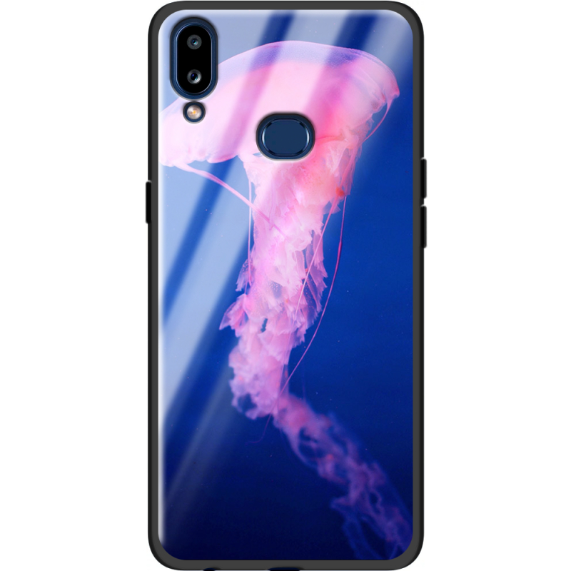 Защитный чехол BoxFace Glossy Panel Samsung Galaxy A10s Jellyfish