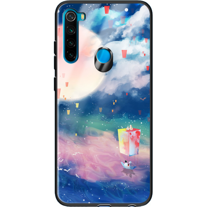 Защитный чехол BoxFace Glossy Panel Xiaomi Redmi Note 8 Dreamy Clouds