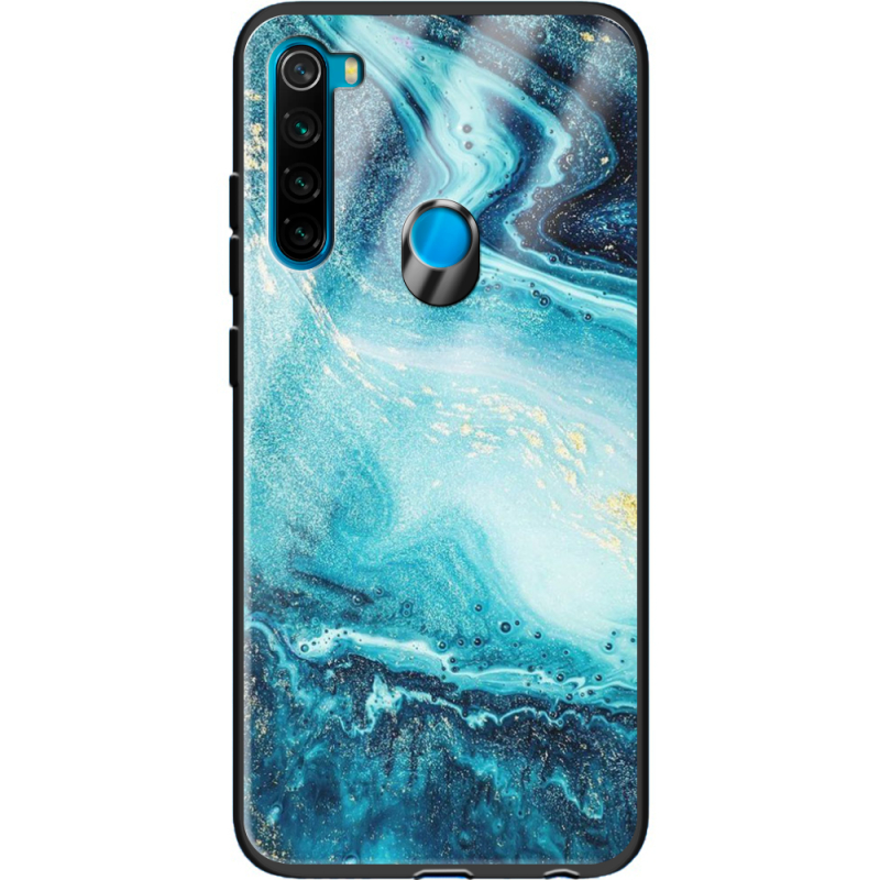 Защитный чехол BoxFace Glossy Panel Xiaomi Redmi Note 8 Blue Marble