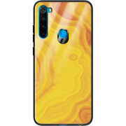 Защитный чехол BoxFace Glossy Panel Xiaomi Redmi Note 8 Yellow Marble