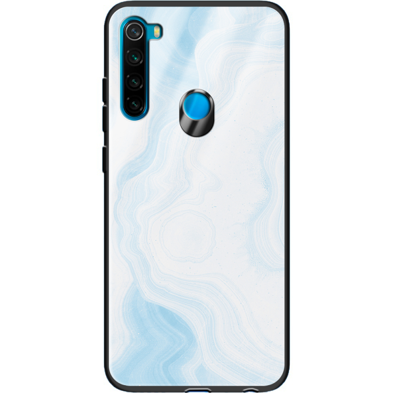 Защитный чехол BoxFace Glossy Panel Xiaomi Redmi Note 8 Light Marble