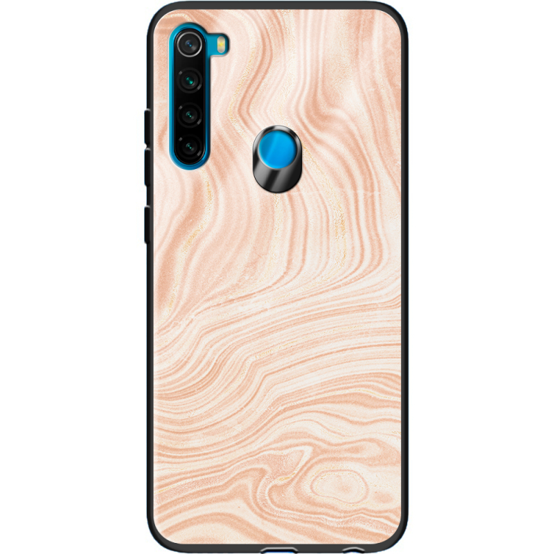 Защитный чехол BoxFace Glossy Panel Xiaomi Redmi Note 8 Delicate Marble