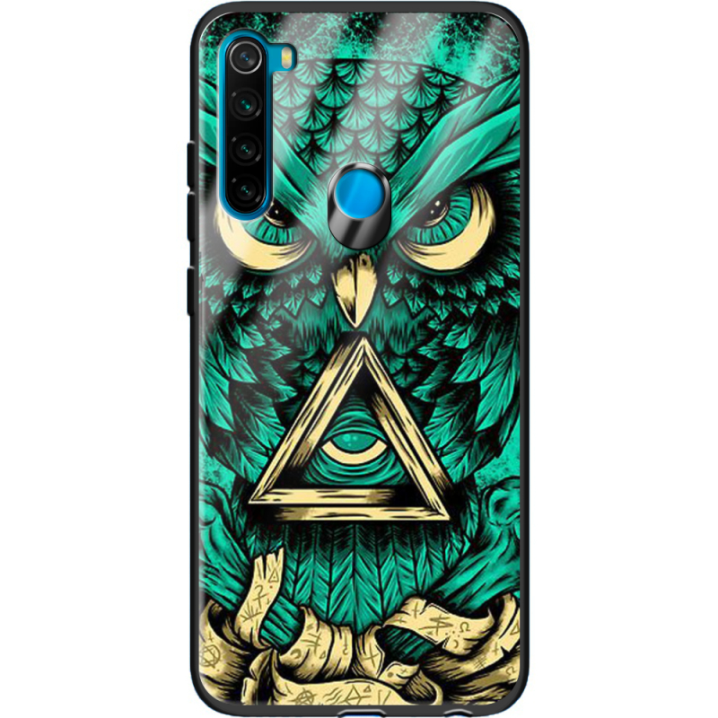 Защитный чехол BoxFace Glossy Panel Xiaomi Redmi Note 8 Masonic Owl