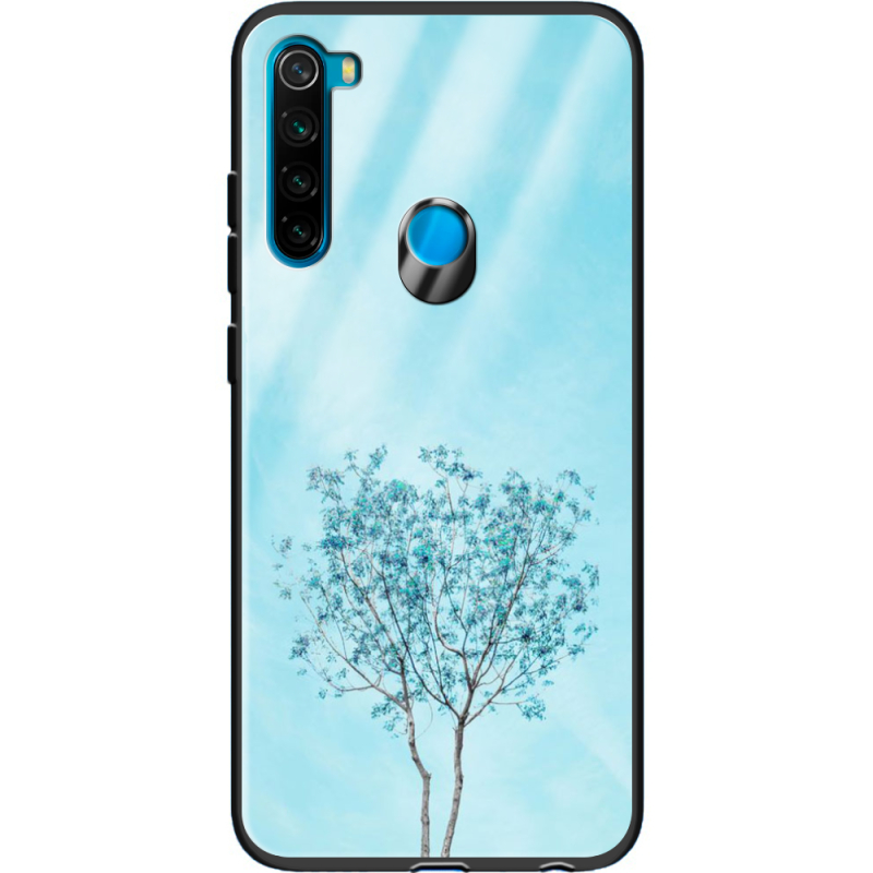 Защитный чехол BoxFace Glossy Panel Xiaomi Redmi Note 8 Blue Tree