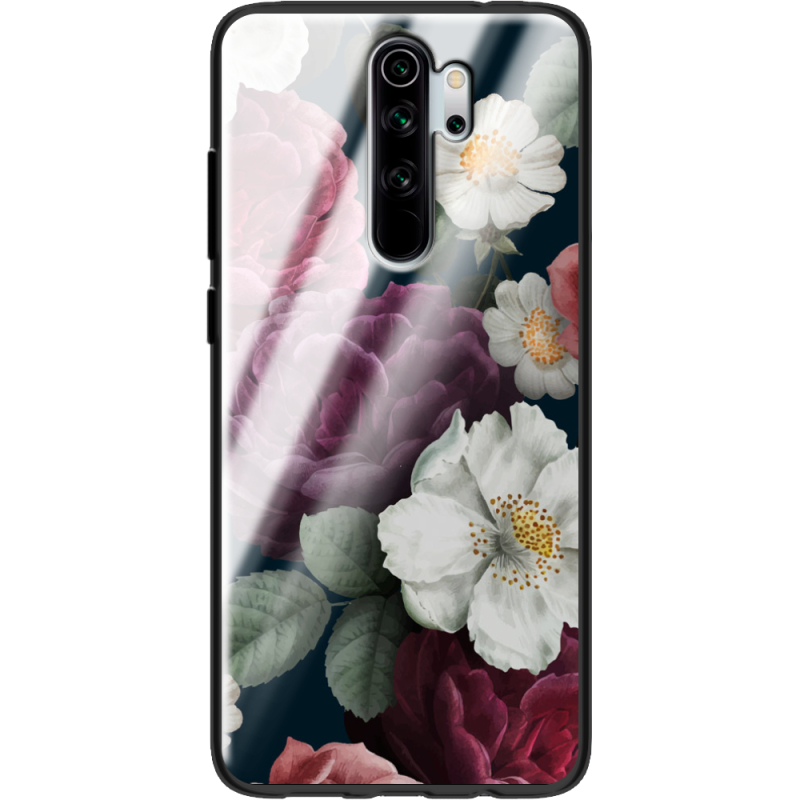 Защитный чехол BoxFace Glossy Panel Xiaomi Redmi Note 8 Pro Peonies