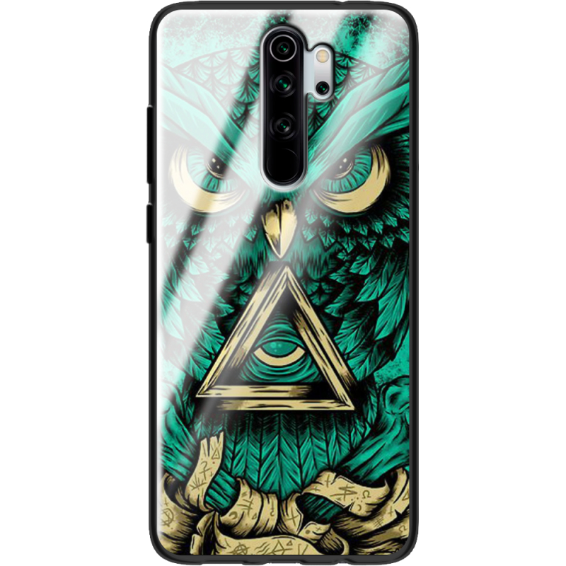 Защитный чехол BoxFace Glossy Panel Xiaomi Redmi Note 8 Pro Masonic Owl