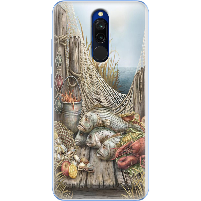 Чехол Uprint Xiaomi Redmi 8 Удачная рыбалка