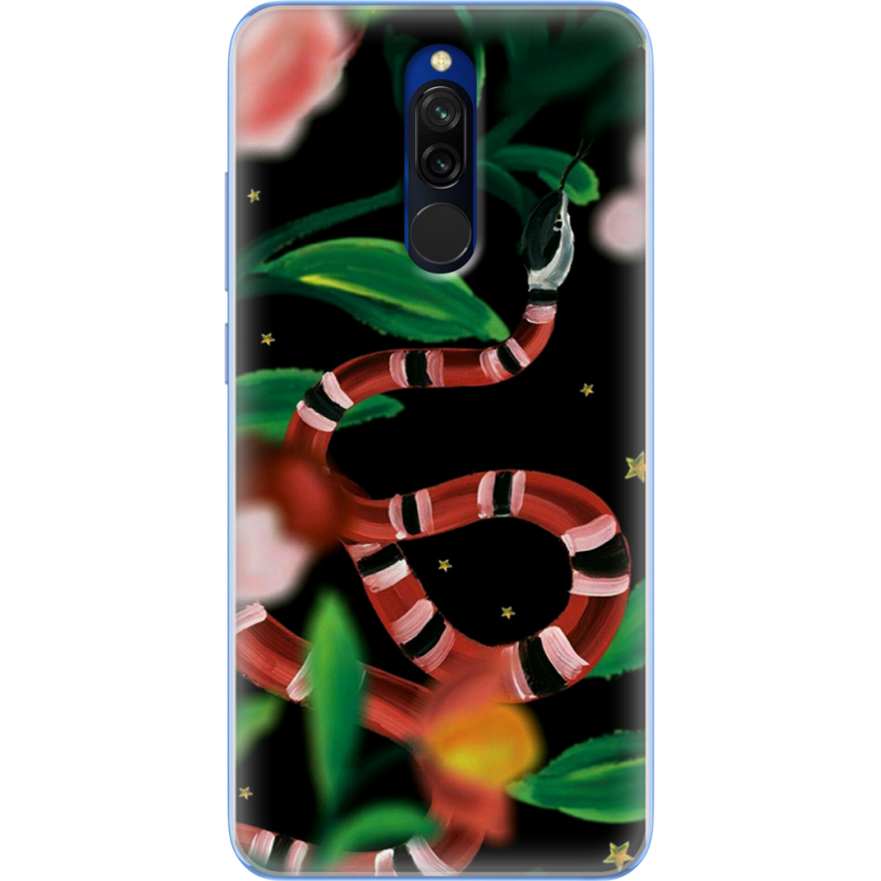 Чехол Uprint Xiaomi Redmi 8 Red Snake