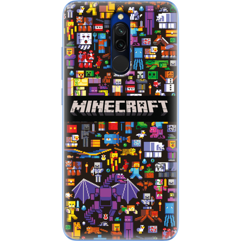 Чехол Uprint Xiaomi Redmi 8 Minecraft Mobbery