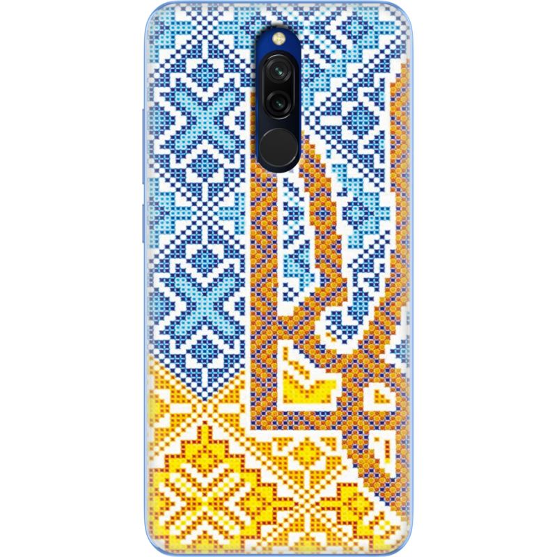 Чехол Uprint Xiaomi Redmi 8 Тризуб Вишивка
