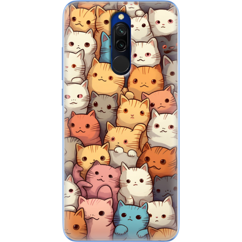 Чехол Uprint Xiaomi Redmi 8 Котики муркотики